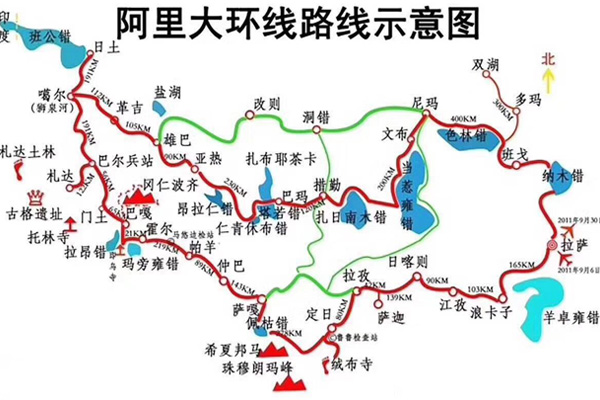 西藏阿里線路